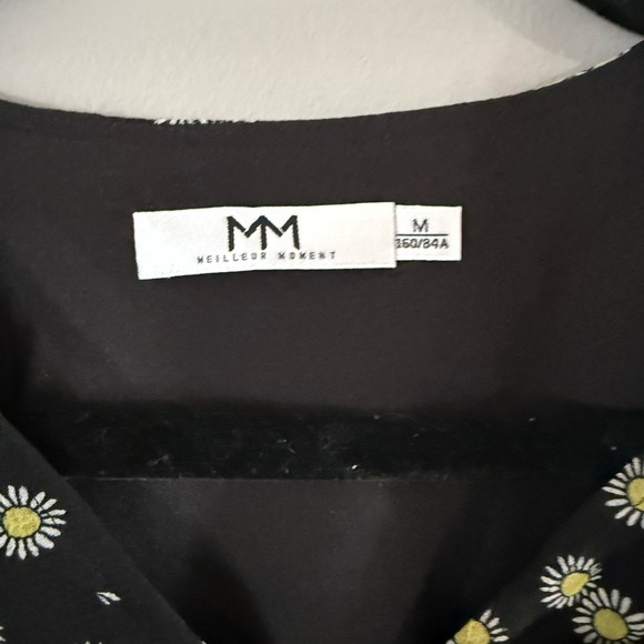 Meilleur Moment Elegant Black Floral Midi Dress - Picture 10 of 13